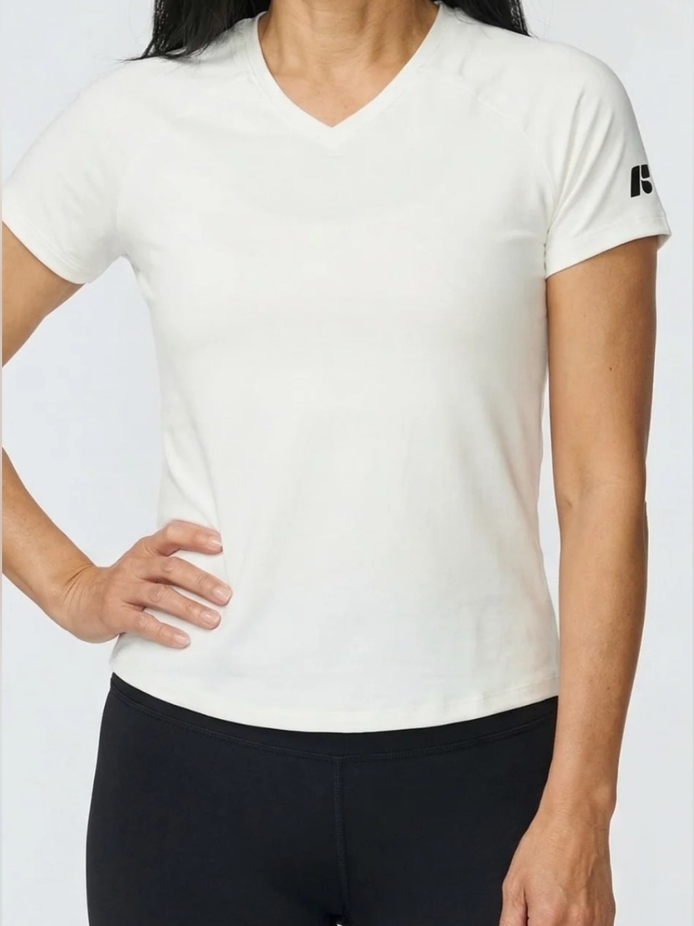 NWT Forme Core V Neck Women’s Small White Shirt Posture Correcting Active